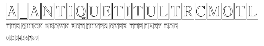 a_AntiqueTitulTrCmOtl Preview
