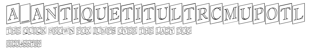 a_AntiqueTitulTrCmUpOtl Preview