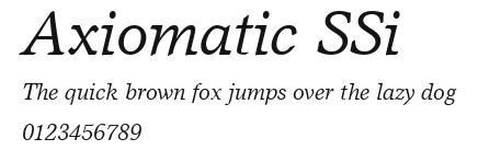 Axiomatic SSi Preview