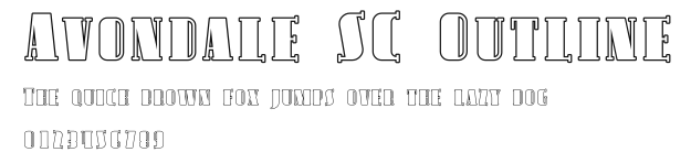 Avondale SC Outline.ttf