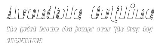 Avondale Outline Preview