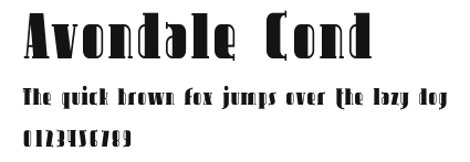 Avondale Cond Preview