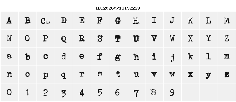 Character Map
