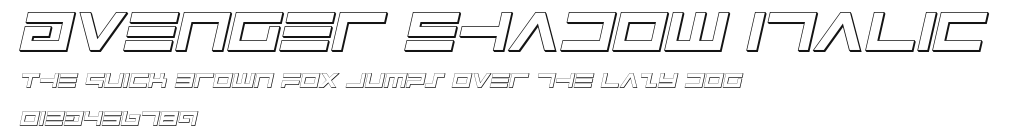 Avenger Shadow Italic.ttf