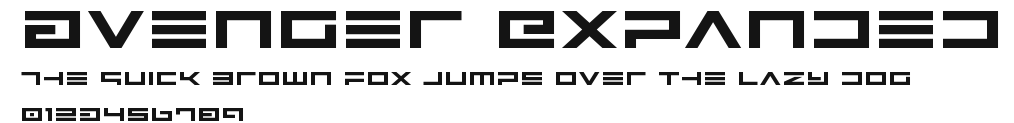 Avenger Expanded.ttf