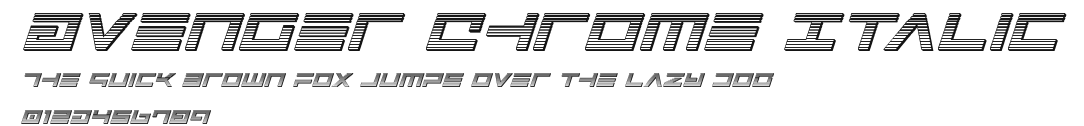 Avenger Chrome Italic.ttf