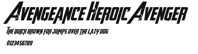 Avengeance Heroic Avenger.ttf