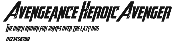Avengeance Heroic Avenger.ttf