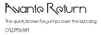 Avante Return.ttf