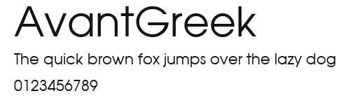 AvantGreek.ttf