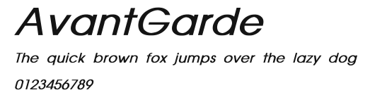 AvantGarde.ttf