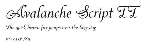 Avalanche Script TT.ttf