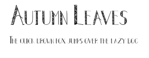 Autumn Leaves.ttf