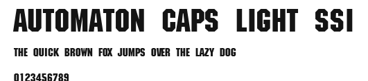 Automaton Caps Light SSi.ttf