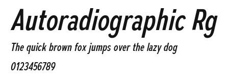 Autoradiographic Rg Preview