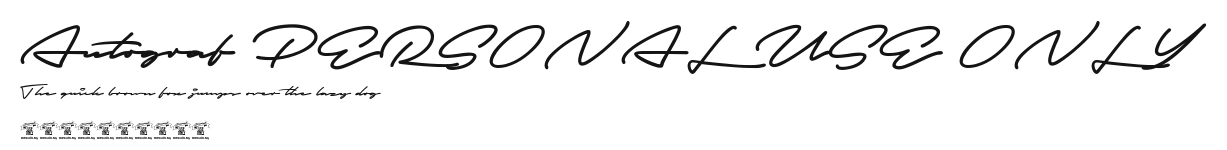 Autograf PERSONAL USE ONLY.ttf
