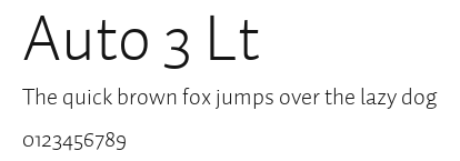Auto 3 Lt.ttf