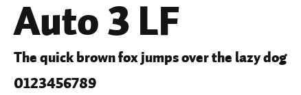 Auto 3 LF.ttf
