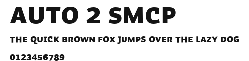 Auto 2 SmCp.ttf