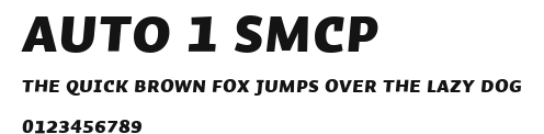 Auto 1 SmCp.ttf