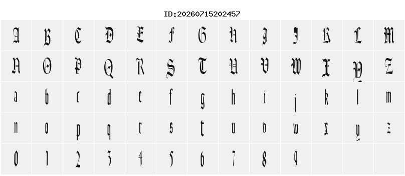 Character Map