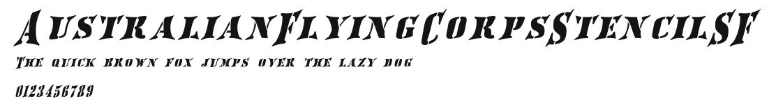AustralianFlyingCorpsStencilSF.ttf