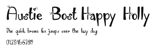 Austie Bost Happy Holly.ttf