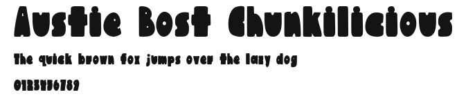 Austie Bost Chunkilicious Preview