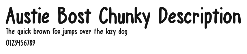 Austie Bost Chunky Description Preview