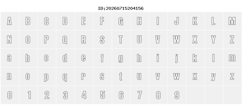 Character Map