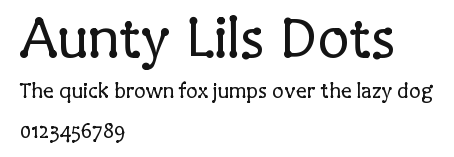 Aunty Lils Dots.ttf