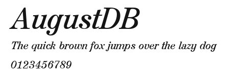 AugustDB.ttf