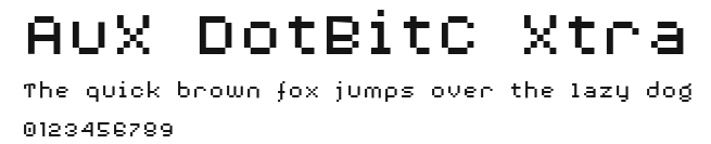 AuX DotBitC Xtra.ttf