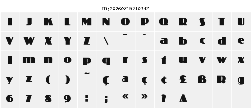 Character Map