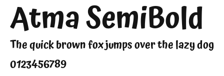 Atma SemiBold.ttf