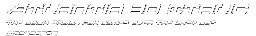 Atlantia 3D Italic.ttf