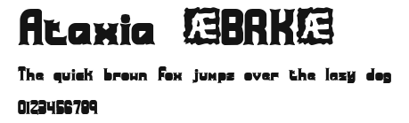 Ataxia (BRK) Preview