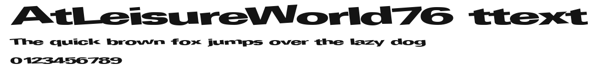 AtLeisureWorld76 ttext Preview