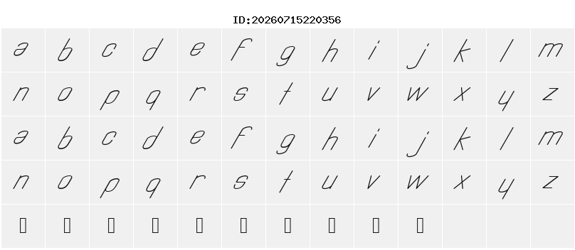 Character Map