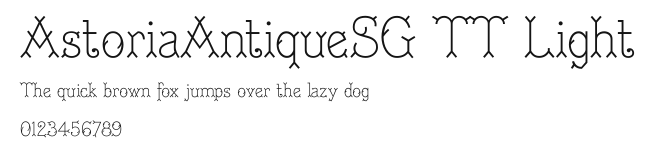 AstoriaAntiqueSG TT Light.ttf