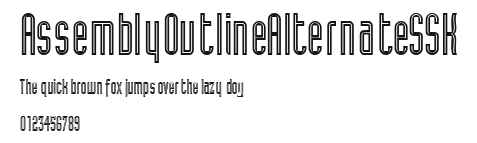 AssemblyOutlineAlternateSSK.ttf
