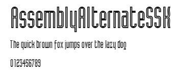 AssemblyAlternateSSK.ttf