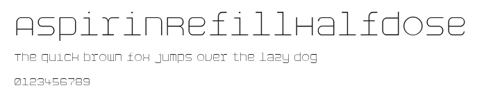 AspirinRefillHalfdose.ttf