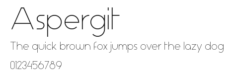 Aspergit.otf