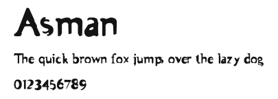 Asman.ttf