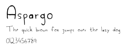 Aspargo.ttf