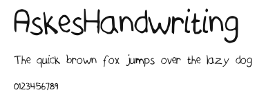 AskesHandwriting.ttf