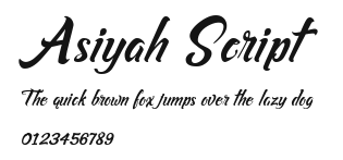 Asiyah Script.ttf