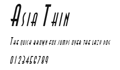 Asia Thin Preview