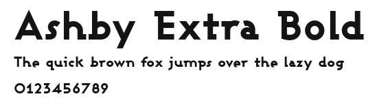 Ashby Extra Bold Preview